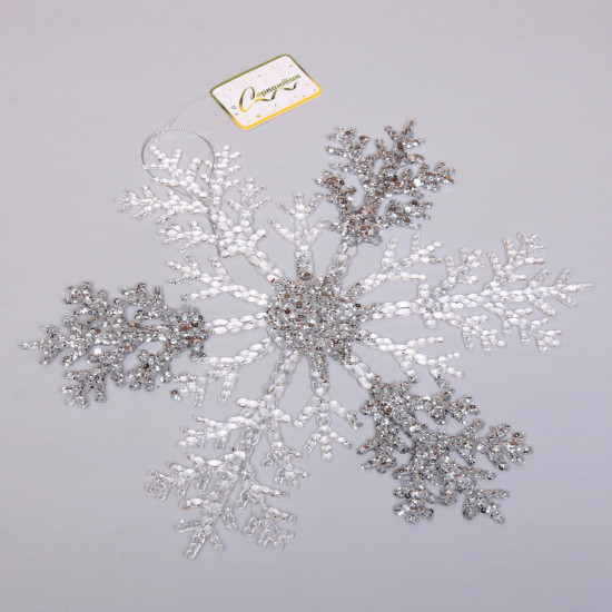 Подвеска «Мерцающая снежинка»