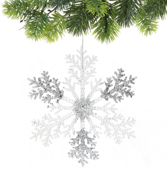 Подвеска «Мерцающая снежинка»