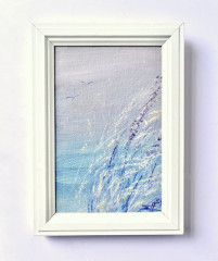 Картина-миниатюра маслом «Легкие дали» - Фото 1