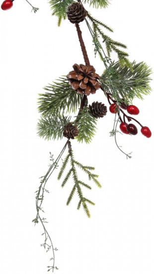 Ветка хвойная«Ягодный вальс»