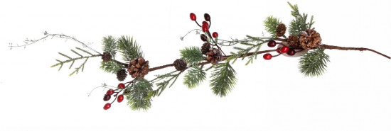 Ветка хвойная«Ягодный вальс»