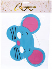 Маска карнавальная «Мышка Рикки» - Фото 1