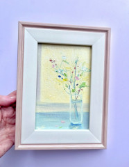 Мини-картина маслом «Прозрачность дня» - Фото 3