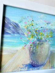 Картина маслом ручной работы «Светлая тишина» - Фото 3