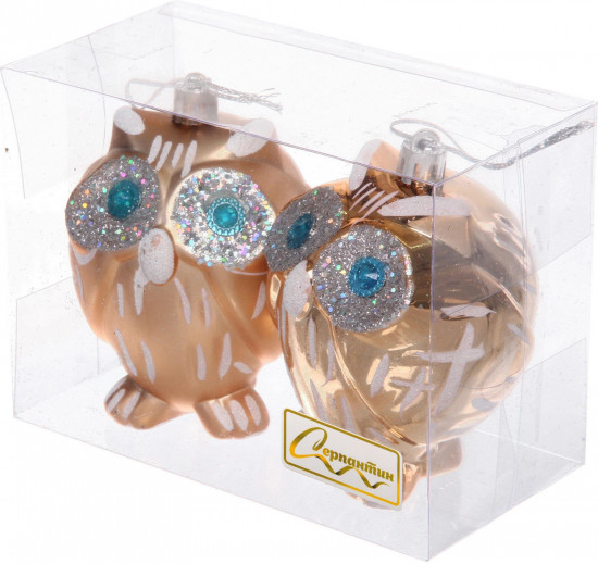 Набор игрушек елочных «Brilliant Owl»
