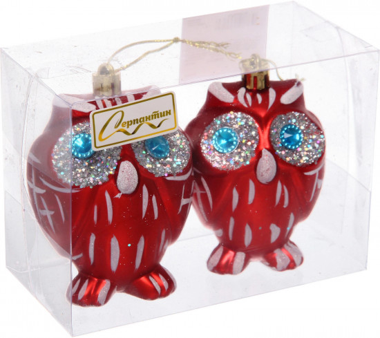 Набор игрушек елочных «Brilliant Owl»