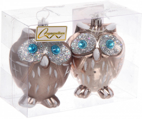 Набор игрушек елочных «Brilliant Owl»