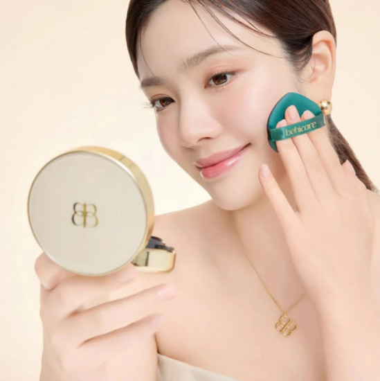 Кушон для лица тональный SPF 50+ PA+++ «Pertide Perfect Cover Cushion», оттенок Натуральный бежевый