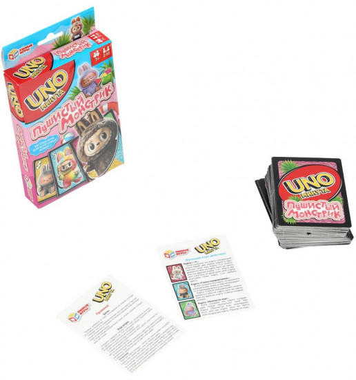 Игра карточная «UNO минута. Пушистый монстрик»