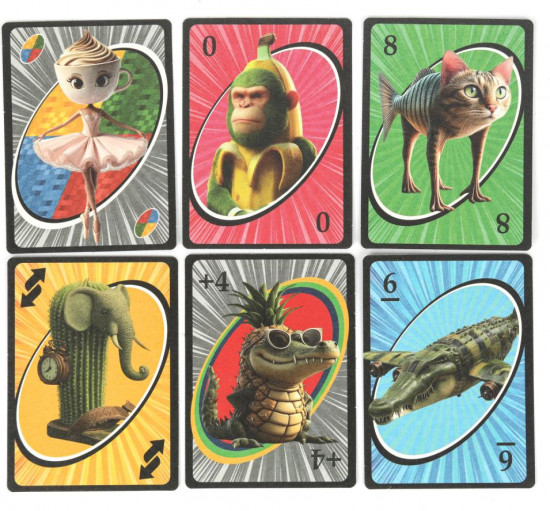 Игра карточная «UNO минута. Крутой микс»