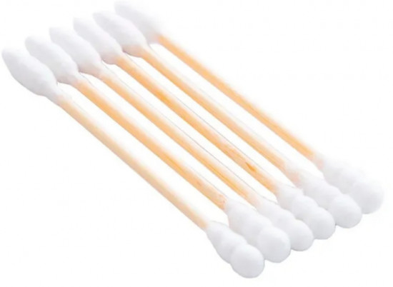 Набор ватных палочек бамбуковых двусторонних