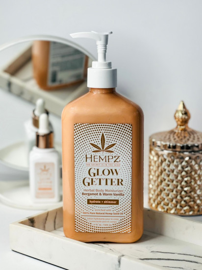 Лосьон для тела «Glow Getter Herbal Body Moisturizer Bergamot & Warm Vanilla»