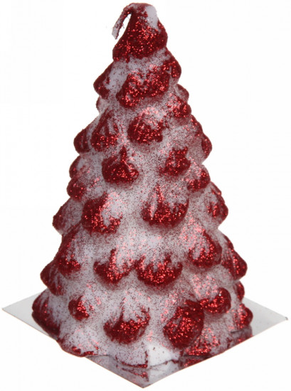 Свеча «Ёлочка снежная»