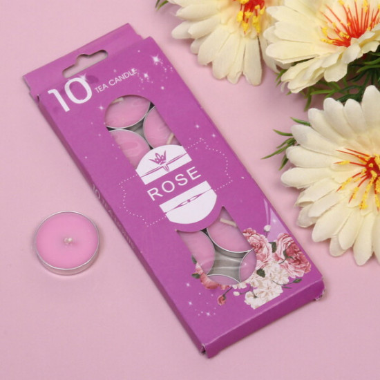 Набор свечей «Влюбленная роза»