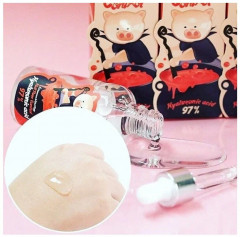 Сыворотка для расширенных пор с 97% гиалуроновой кислоты «Witch Piggy Hell Pore Control Hyaluronic Acid 97%» - Фото 7