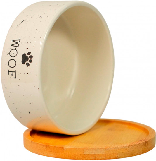 Миска для собак на подставке «Woof»