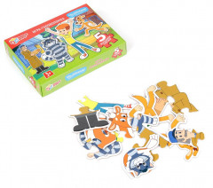 Игра-головоломка с фигурными деталями «Простоквашино» - Фото 1