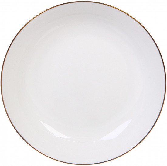Тарелка «White Magic Gold»