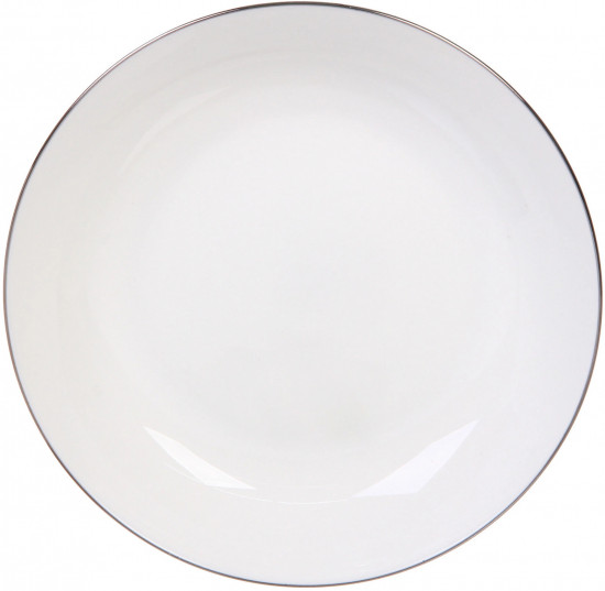 Тарелка «White Magic Silver»