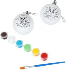 Роспись ёлочной игрушки «Новый год» - Фото 1