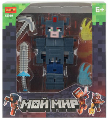 Конструктор-фигурка с аксессуарами «Мой мир» - Фото 1