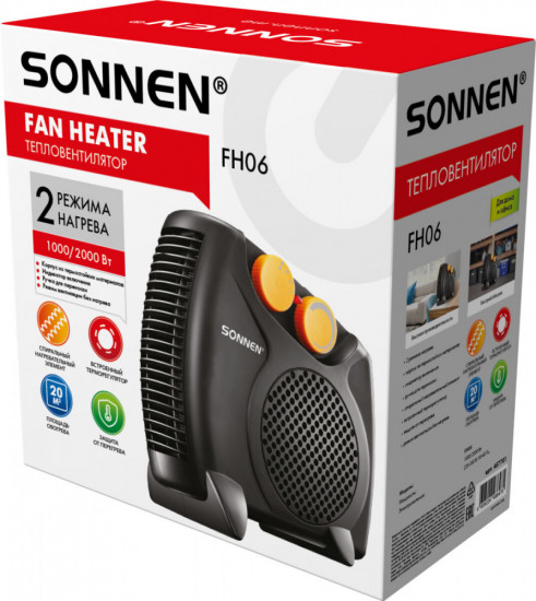 Тепловентилятор Sonnen FH06