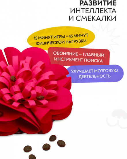 Игрушка нюхательная для собак «Цветок»
