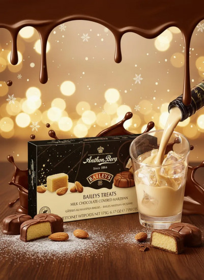 Шоколадные конфеты с марципаном и ликером «Baileys Treats»