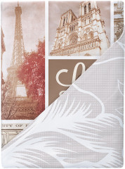 Комплект постельного белья «Lafler» (семейный, ранфорс, 2 наволочки 50×70 и 2 наволочки 70×70) - Фото 1