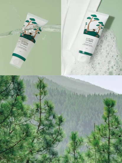 Пенка с экстрактом сосны и центеллы для проблемной кожи «Pine Calming Cica Cleanser»