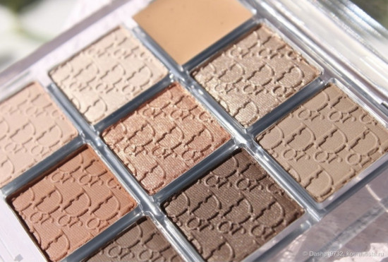 Палетка теней для век, оттенок 001