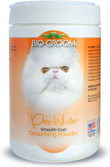Пудра для груминга собак и кошек с мягкой шерстью «Pro White Smooth»