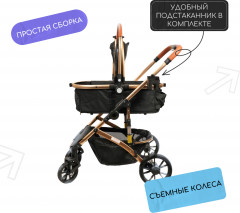 Коляска для собак и кошек с амортизацией - Фото 7