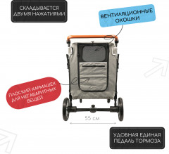 Коляска для собак и кошек выставочная - Фото 8