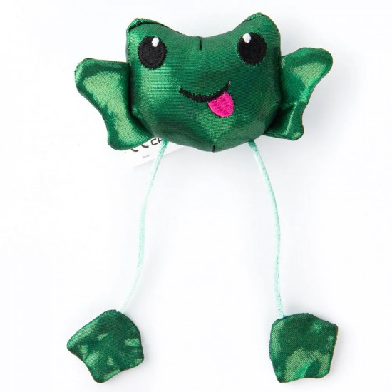 Игрушка для кошек с кошачьей мятой «Танцующий лягушонок»