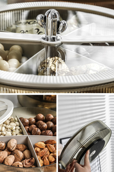 Менажница секционная с крышкой