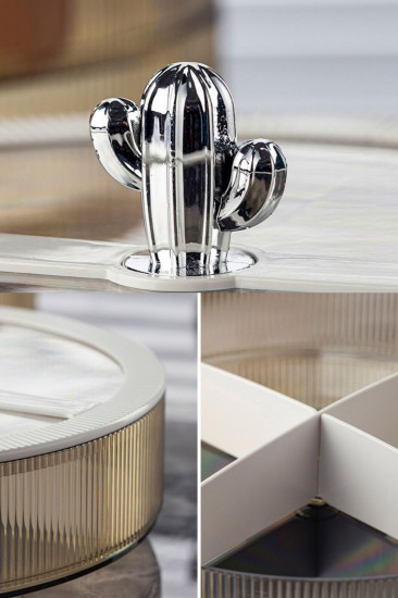 Менажница секционная с крышкой