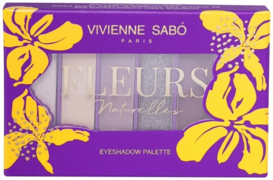 Палетка теней для век «Fleurs naturelles», оттенок 03 Iris