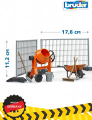 Набор игровой «Стройка с фигуркой строителя» - Фото 1