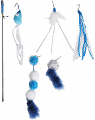 Набор игровой для кошек с кошачьей мятой «Дразнилка космическая» - Фото 1