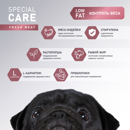 Корм для собак с индейкой «Special care»