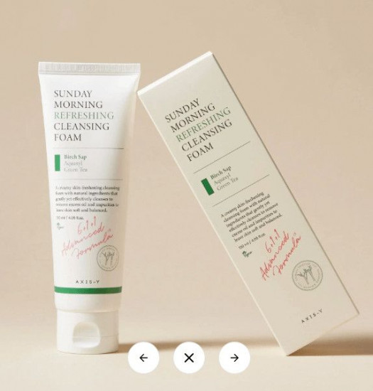Увлажняющая пенка для умывания «Sunday Morning Refreshing Cleansing Foam»