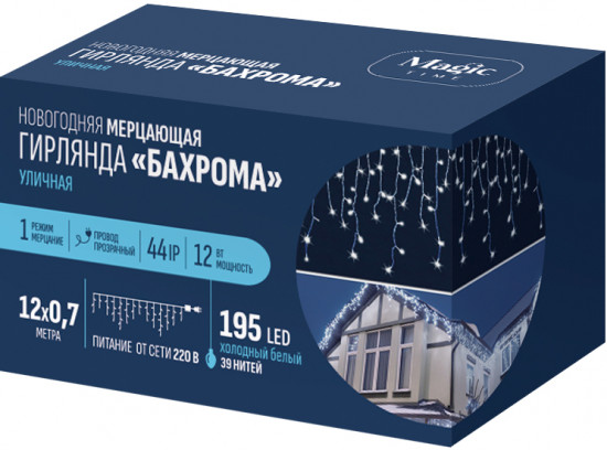 Электрогирлянда новогодняя «Бахрома»