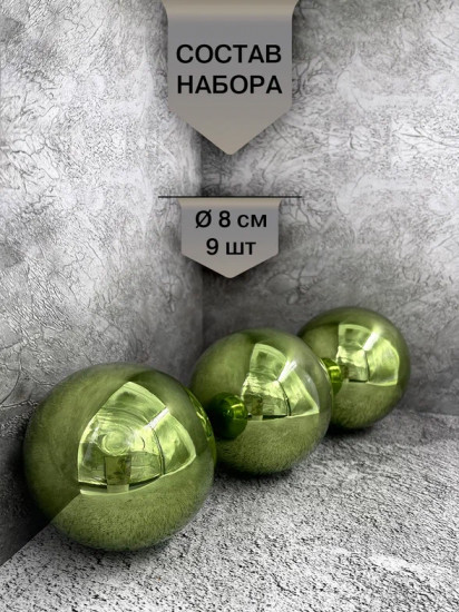 Набор ёлочных шаров