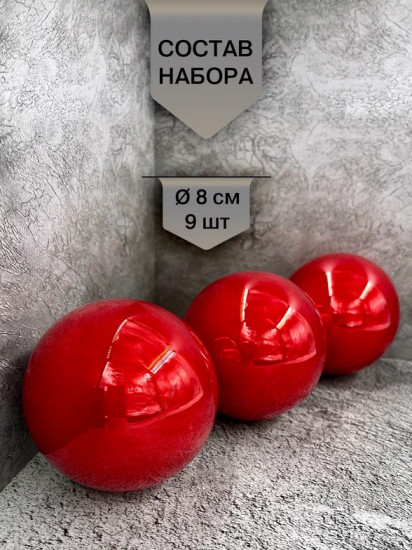 Набор ёлочных шаров