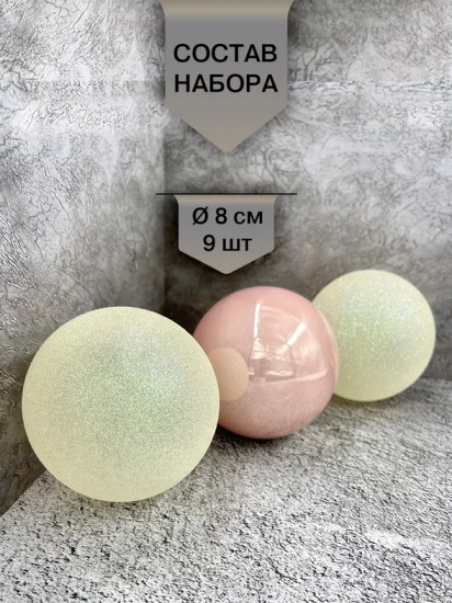 Набор ёлочных шаров