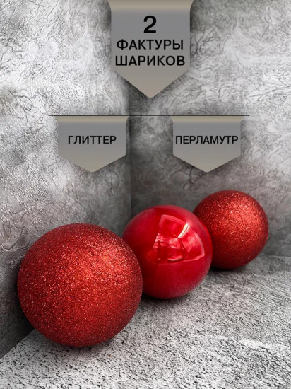 Набор ёлочных шаров
