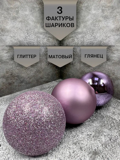 Набор ёлочных шаров