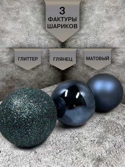 Набор ёлочных шаров