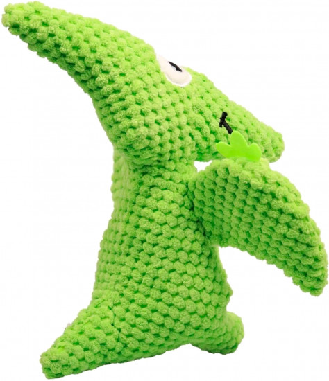 Игрушка для собак с пищалкой «Птерозавр»